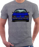 Volkswagen Passat B3 Color Bumper. T-shirt in Heather Grey Colour