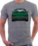 Volkswagen Passat B3 Color Bumper. T-shirt in Heather Grey Colour