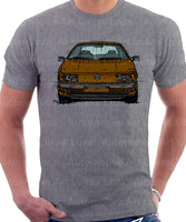 Volkswagen Passat B3 Color Bumper Halogen. T-shirt in Heather Grey Colour