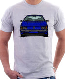 Volkswagen Passat B3 Color Bumper Halogen. T-shirt in White Colour