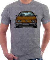 Volkswagen Passat B3. T-shirt in Heather Grey Colour