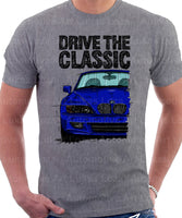 Drive The Classic BMW Z3. T-shirt in Heather Grey Colour