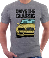 Drive The Classic BMW Z3 M. T-shirt in Heather Grey Colour