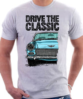 Drive The Classic Austin Healey Sprite  Mk 2-4. T-shirt in White Colour