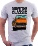 Drive The Classic Austin Healey Sprite  Mk 4 Facelift Model. T-shirt in White Colour