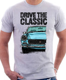 Drive The Classic Austin Healey Sprite  Mk 4 Facelift Model. T-shirt in White Colour