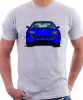 Fiat Coupe Color Bumper Grille Version 1. T-shirt in White Colour