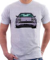 Fiat Coupe Color Bumper Grille Version 1. T-shirt in White Colour