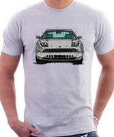 Fiat Coupe Color Bumper Grille Version 1. T-shirt in White Colour