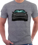 Fiat Coupe Color Bumper Grille Version 1. T-shirt in Heather Grey Colour