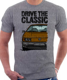 Drive The Classic Volkswagen Passat B3. T-shirt in Heather Grey Colour