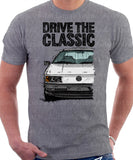 Drive The Classic Volkswagen Passat B3. T-shirt in Heather Grey Colour