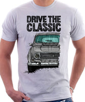 Drive The Classic R4 1967 Model. T-shirt in White Colour