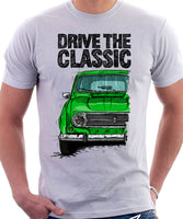 Drive The Classic R4 1967 Model. T-shirt in White Colour