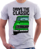 Drive The Classic R4 1974 Model. T-shirt in White Colour