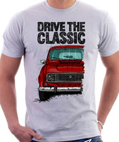 Drive The Classic R4 1974 Model. T-shirt in White Colour