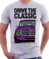 Drive The Classic Mini Clubman Chrome Grille. T-shirt in White Colour