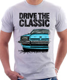 Drive The Classic Opel Manta B Early Model. T-shirt in White Colour