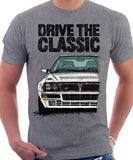 Drive The Classic Lancia Delta Integrale. T-shirt in Heather Grey Colour