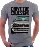 Drive The Classic Lancia Delta Integrale. T-shirt in Heather Grey Colour