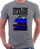 Drive The Classic Peugeot 205 GTI. T-shirt in Heather Grey Colour