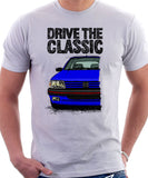 Drive The Classic Peugeot 205 GTI. T-shirt in White Colour