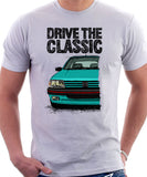 Drive The Classic Peugeot 205 GTI. T-shirt in White Colour