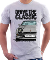 Drive The Classic Porsche 924 Turbo. T-shirt in White Colour