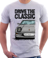 Drive The Classic Porsche 924. T-shirt in White Colour