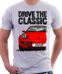 Drive The Classic Porsche 928 Late Model. T-shirt in White Colour