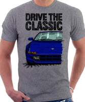 Drive The Classic Toyota MR2 Mk2. T-shirt in Heather Grey Colour