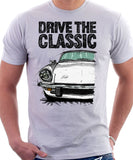 Drive The Classic Triumph Spitfire Mk4 Softtop. T-shirt in White Colour