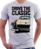 Drive The Classic Volvo P1800 Late Model. T-shirt in White Colour