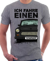 Ich Fahre Einen Trabant. T-shirt in Heather Grey Colour