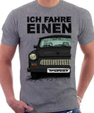 Ich Fahre Einen Trabant. T-shirt in Heather Grey Colour