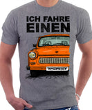 Ich Fahre Einen Trabant. T-shirt in Heather Grey Colour