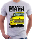 Ich Fahre Einen Trabant. T-shirt in White Colour