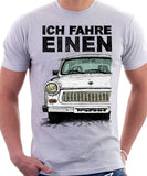 Ich Fahre Einen Trabant. T-shirt in White Colour