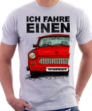 Ich Fahre Einen Trabant. T-shirt in White Colour