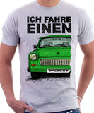 Ich Fahre Einen Trabant. T-shirt in White Colour