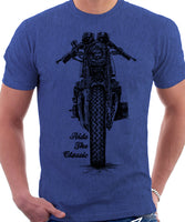 Ride The Classic. Honda CB 200 Cafe Racer. T-shirt.