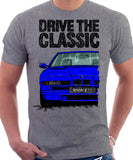 Drive The Classic BMW E31 Late Model. T-shirt in Heather Grey Colour