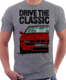 Drive The Classic BMW E31 Late Model. T-shirt in Heather Grey Colour