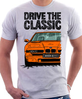 Drive The Classic BMW E31 Late Model. T-shirt in White Colour