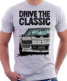 Drive The Classic Chevrolet Camaro 3 Gen Iroc-Z. T-shirt in White Colour