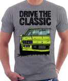 Drive The Classic Chevrolet Camaro 3 Gen Sport Coupe. T-shirt in Heather Grey Colour