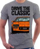 Drive The Classic Chevrolet Camaro 3 Gen Sport Coupe. T-shirt in Heather Grey Colour