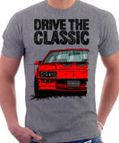 Drive The Classic Chevrolet Camaro 3 Gen Z28 Early Model. T-shirt in Heather Grey Colour