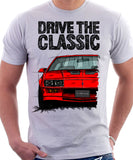 Drive The Classic Chevrolet Camaro 3 Gen Z28 Early Model. T-shirt in White Colour