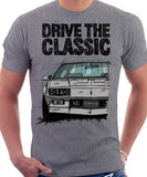 Drive The Classic Chevrolet Camaro 3 Gen Z28 Late Model. T-shirt in Heather Grey Colour